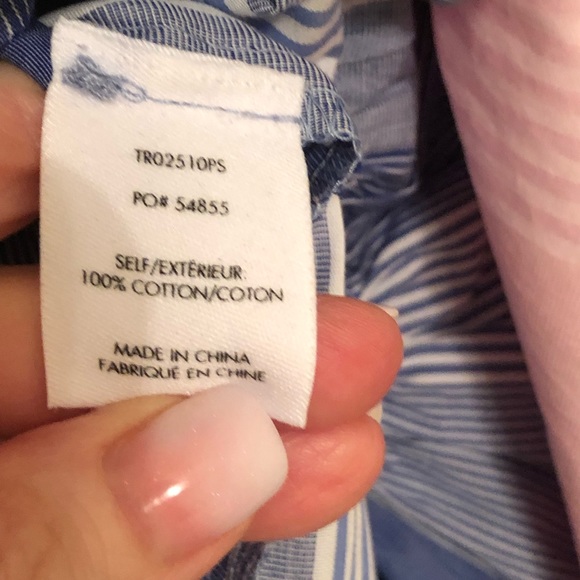 DEREK LAM 10 CROSBY Striped Dress, size 0 - Picture 9 of 9